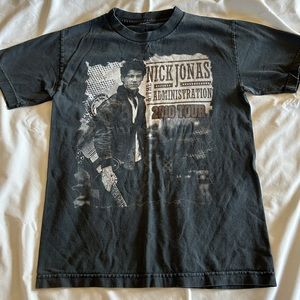 Nick Jonas and the Administration 2010 Tour Shirt